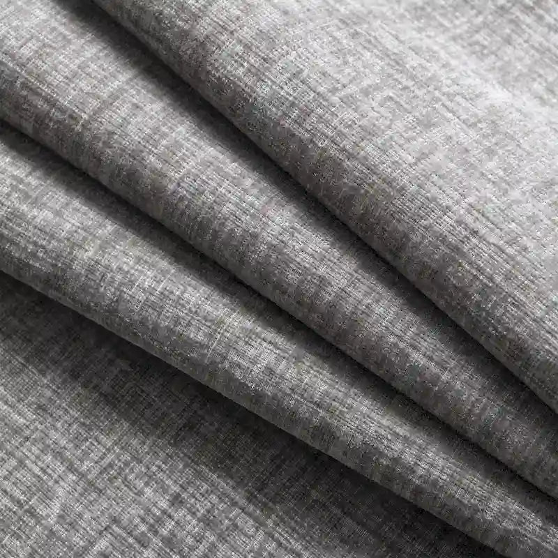 Canapé-lit modulaire moderne 6 places nuage en tissu chenille avec pouf