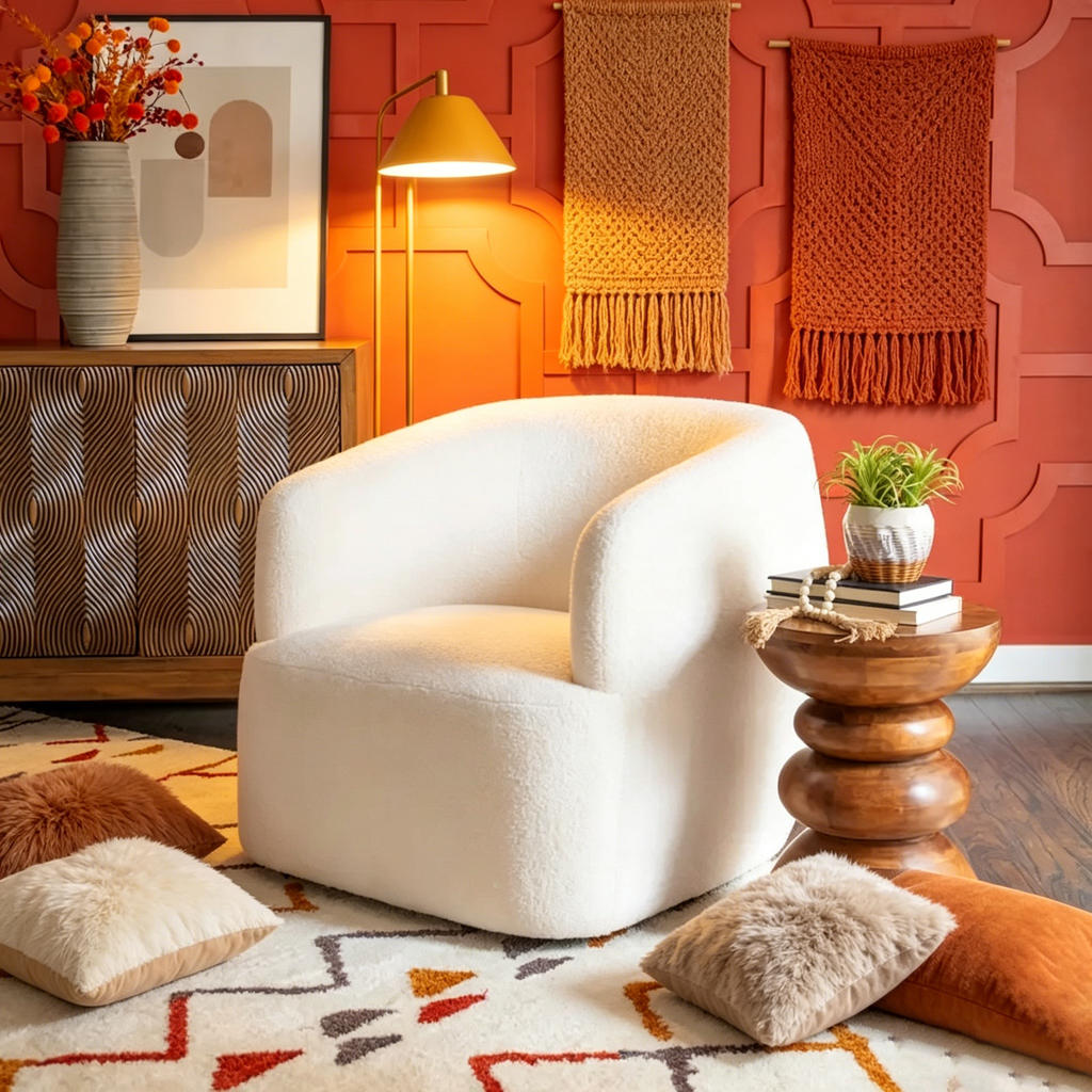 Chaise pivotante à 360 degrés