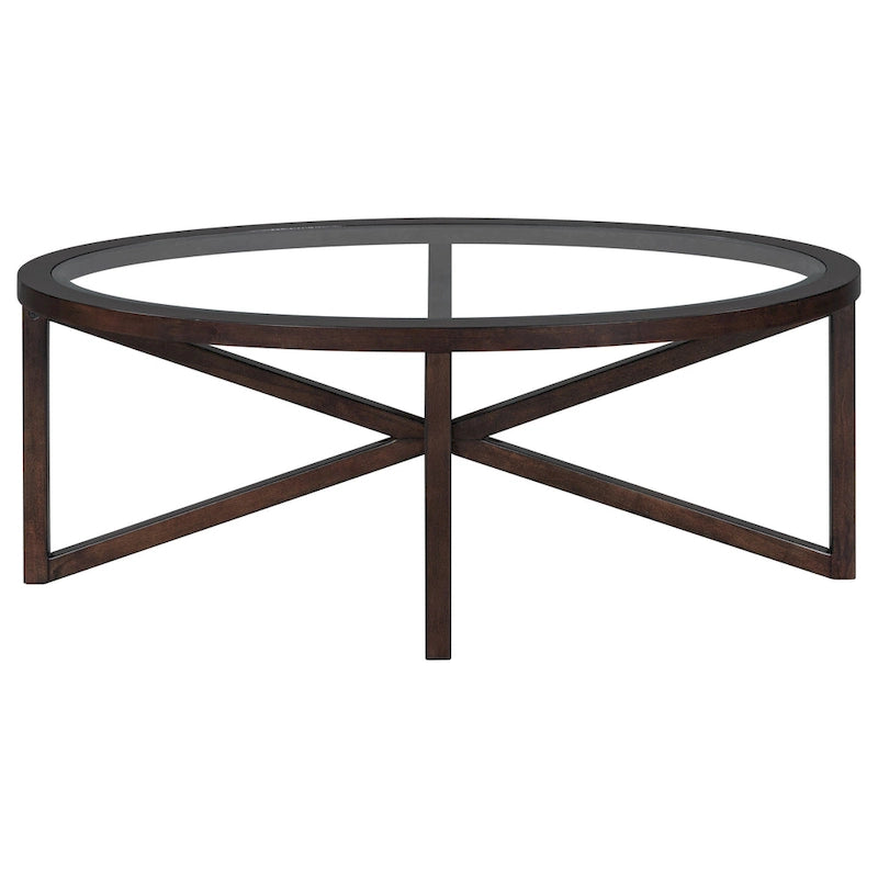 Table en verre moderne et simple
