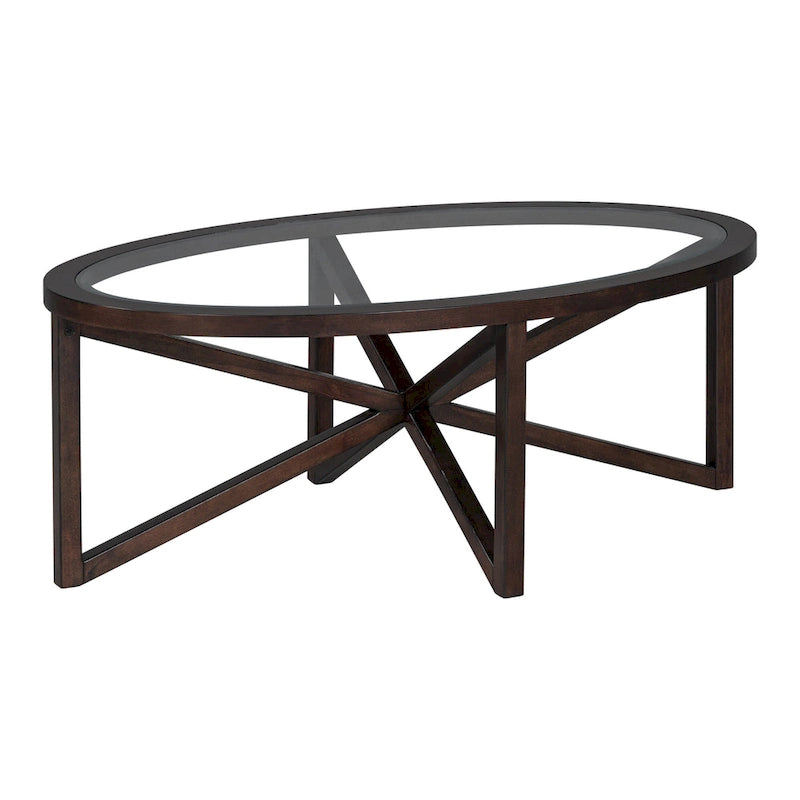 Table en verre moderne et simple