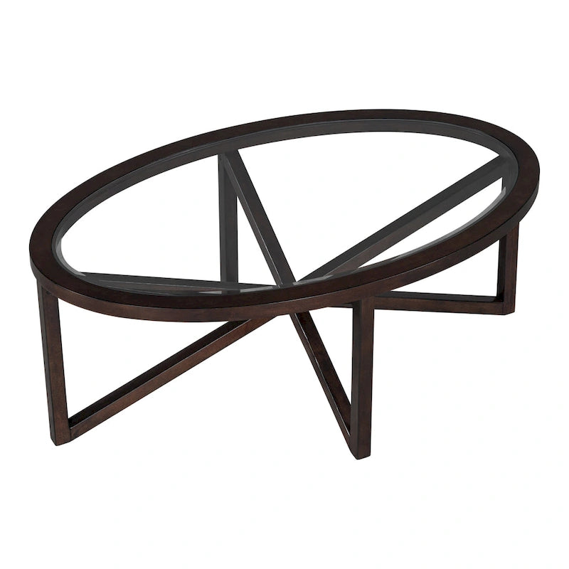 Table en verre moderne et simple