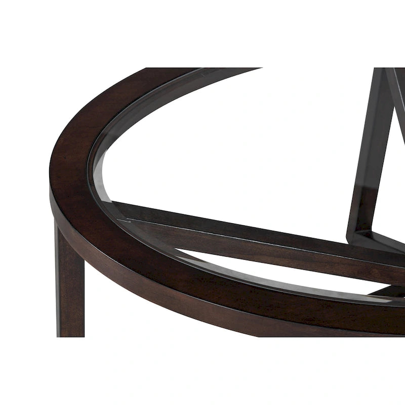 Table en verre moderne et simple