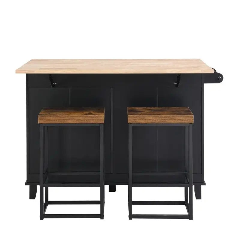 Îlot de cuisine avec abattant et 2 places assises