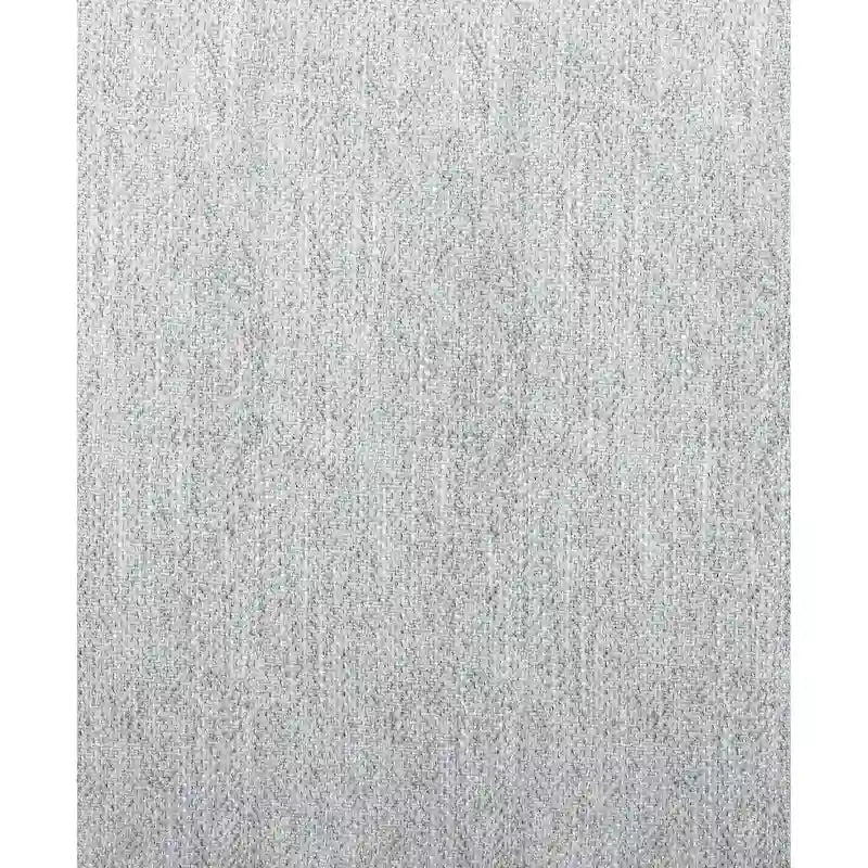 Chaise à fuseaux en tissu avec finition charbon brossé