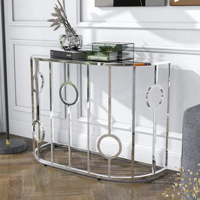 Table console miroir de 42 pouces