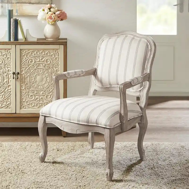 Chaise en bois apparent dossier camel naturel