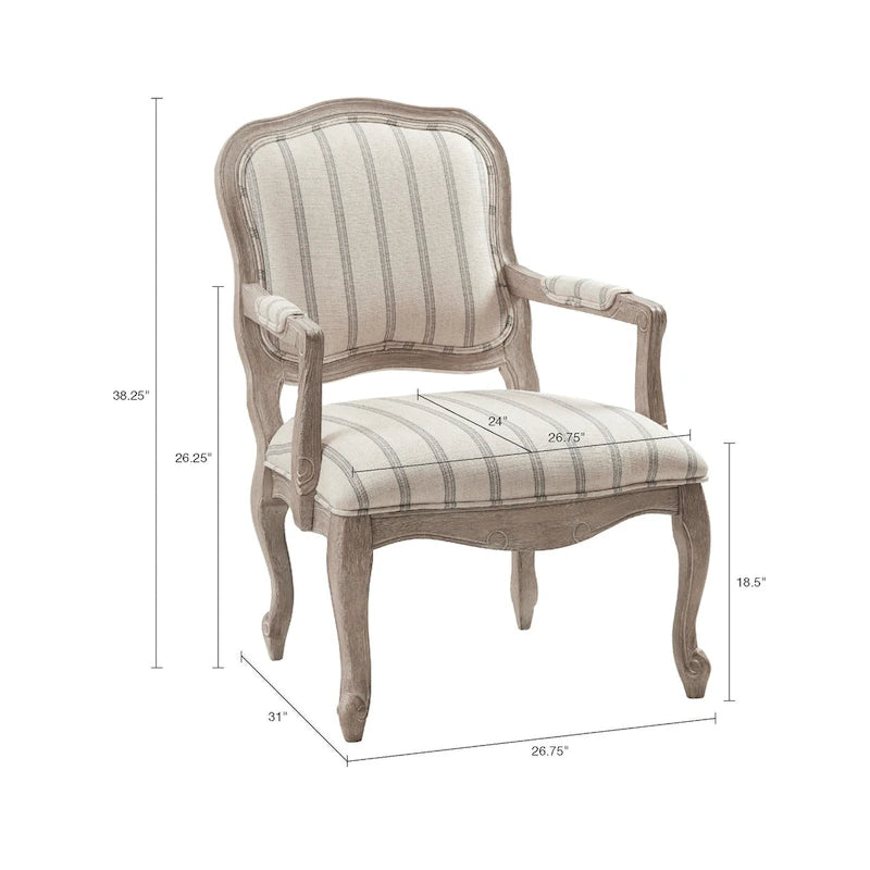 Chaise en bois apparent dossier camel naturel