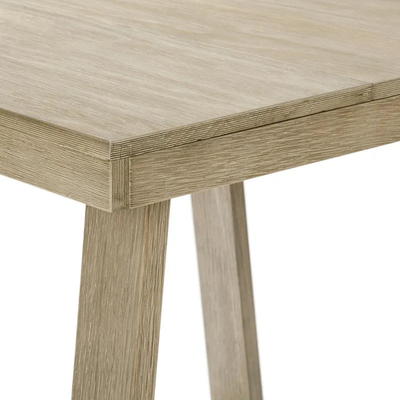 Table de salle à manger classique en bois massif hauteur comptoir - 42 po.