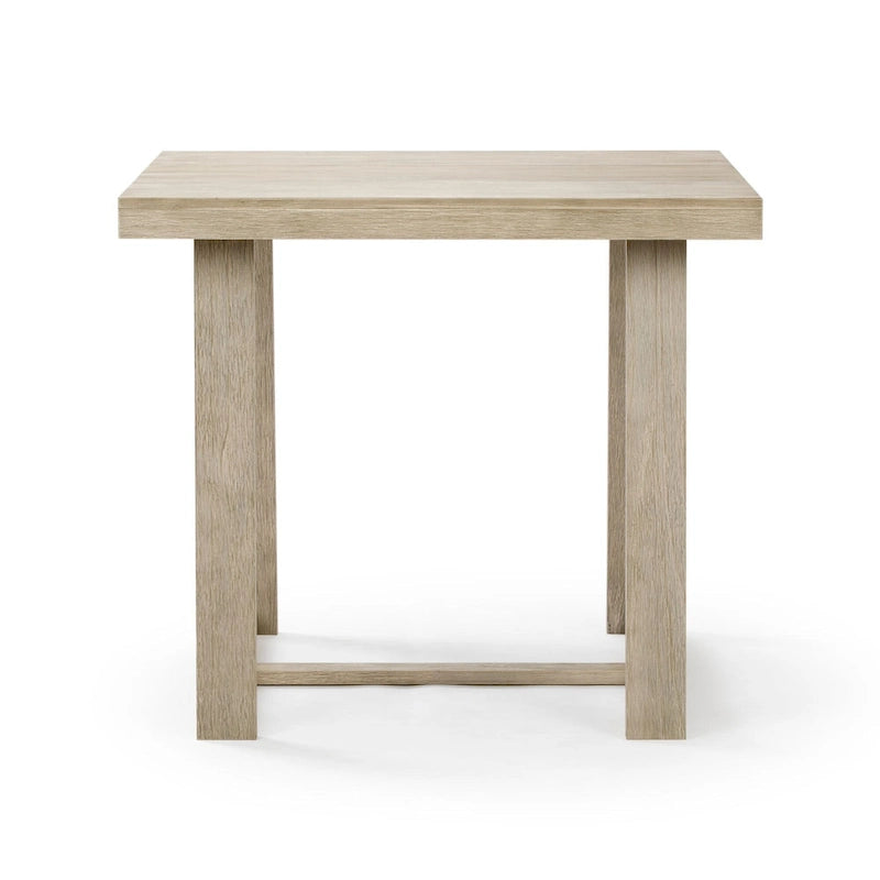 Table de salle à manger classique en bois massif hauteur comptoir - 42 po.