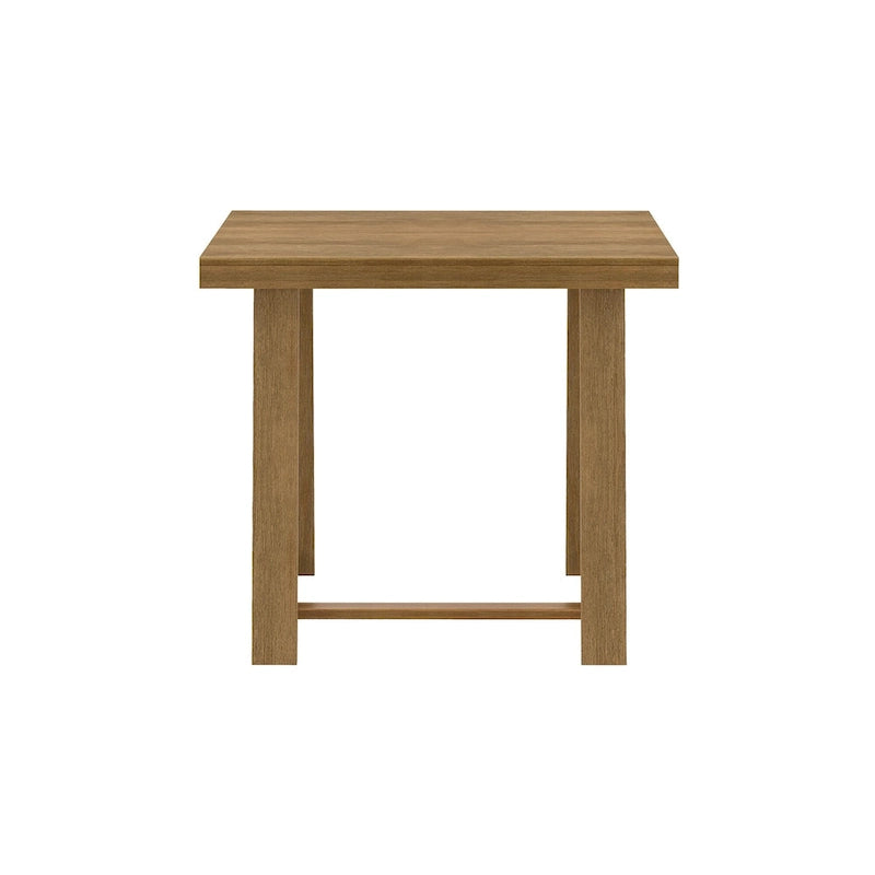 Table de salle à manger classique en bois massif hauteur comptoir - 42 po.