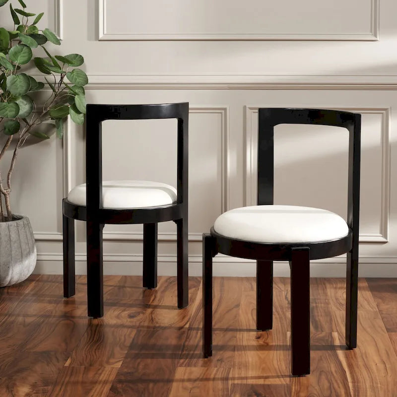 Chaise de salle à manger ronde de 19 pouces
