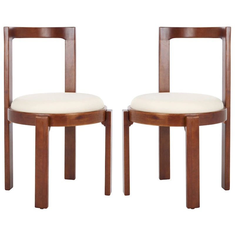 Chaise de salle à manger ronde de 19 pouces