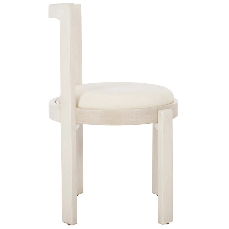 Chaise de salle à manger ronde de 19 pouces