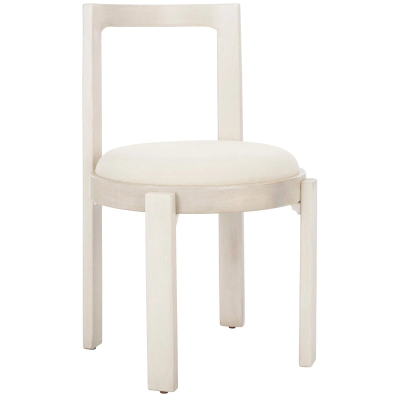 Chaise de salle à manger ronde de 19 pouces