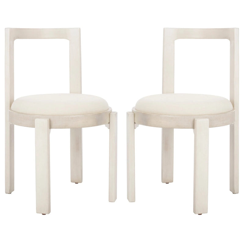 Chaise de salle à manger ronde de 19 pouces